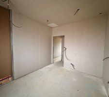 Placo SDB R+1 et trappe de visite