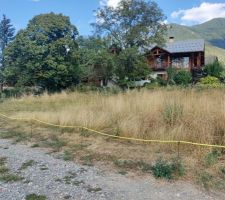 Terrain avant travaux