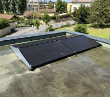 Ajout de 4 panneaux en est-ouest