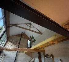 Future mezzanine : vue de la cuisine