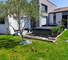 Aménagement contourjacuzzi