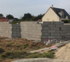 L'elevation des murs