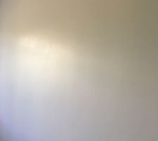 Peinture de notre chambre parentale , mur coté droit .