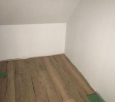 Parquet de la chambre des enfants