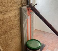 Banchage chaux chanvre système D