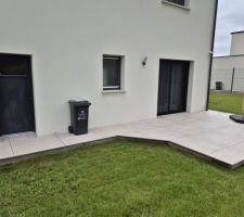 Terrasse en gres cerame