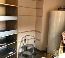 Am&eacute;nagement de la buanderie / cellier