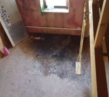 Intérieur de la chambre ouest le jour de la visite