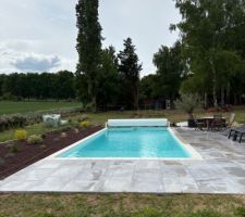 Terrasse piscine