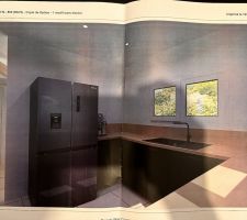 Projection de la cuisine
