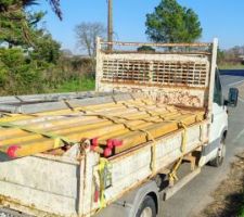 Il en faut du matos ! et pour ne pas perdre de temps, les achats débutent avant la construction. leboncoin  feu !!!