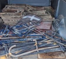 Il en faut du matos ! et pour ne pas perdre de temps, les achats débutent avant la construction. leboncoin  feu !!!