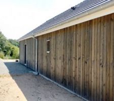 Bardage arrière