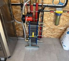 Echangeur du plancher rafraîchissant
