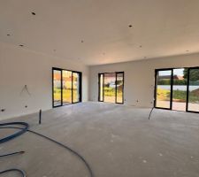 Sous couche peinture depuis cuisine