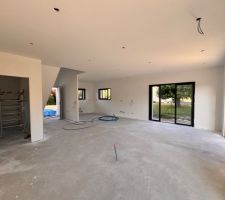 Sous couche peinture depuis salon