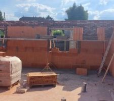 Finalisation des murs