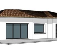 Façade Sud-Ouest