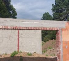 Détails linteaux et chainage périphérique
