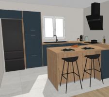La cuisine validée chez Ixina