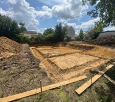 Suite terrassement