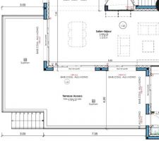Terrasse 1 plan approximatif