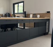 Cuisine vue salle à manger