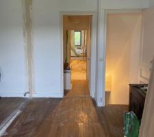 Perspective ouverture du mur au 1er