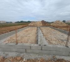 Prise de vue fondations jour 4