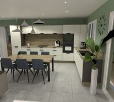 Plan cuisine cuisinella (montant 10500? électroménager pose inclus)