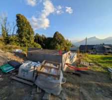 Pose du plancher hourdis