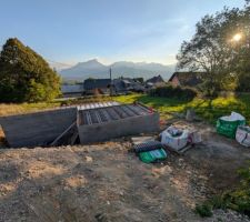 Pose du plancher hourdis