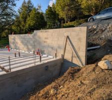 Pose du plancher hourdis