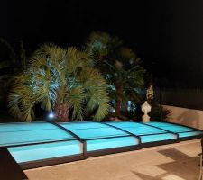 MISE EN PLACE UN ABRIS PISCINE