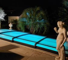 MISE EN PLACE UN ABRIS PISCINE