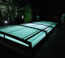 MISE EN PLACE UN ABRIS PISCINE