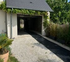 Passage de la pelleteuse