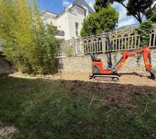 D&eacute;but des travaux de terrassement - ouverture du chantier