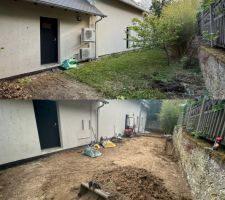 D&eacute;but des travaux de terrassement - ouverture du chantier