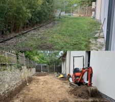 D&eacute;but des travaux de terrassement - ouverture du chantier