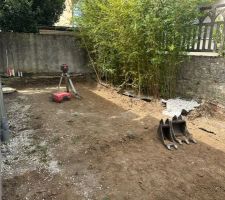 Début des fondations