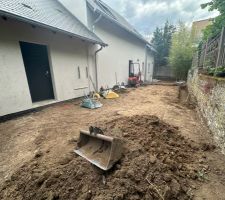 Début des fondations