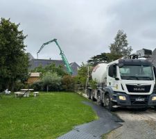 Coulage des fondations