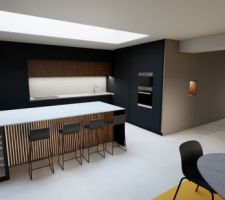 Mod&eacute;lisation am&eacute;nagement - Cuisine