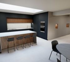 Mod&eacute;lisation am&eacute;nagement - Cuisine