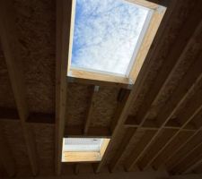 Velux zenitaux - buanderie et sdb