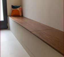 Banc range-chaussures