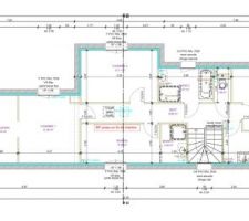 Plan du 1er &eacute;tage