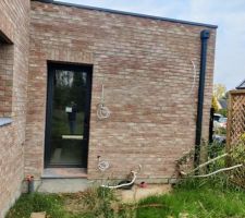 Percements ext&eacute;rieurs &eacute;lectricit&eacute;/PAC