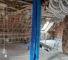 Passage des gaines VMC à travers dalle